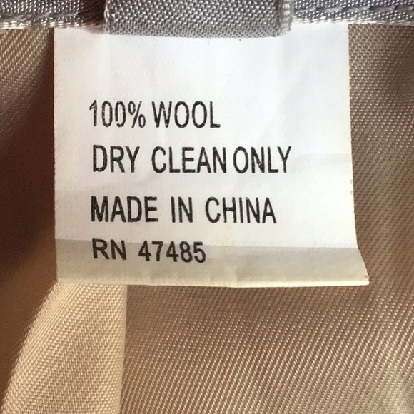 Adec2 by Phillipe Wool Houndstooth Fringe Trim Blazer - Picture 9 of 9